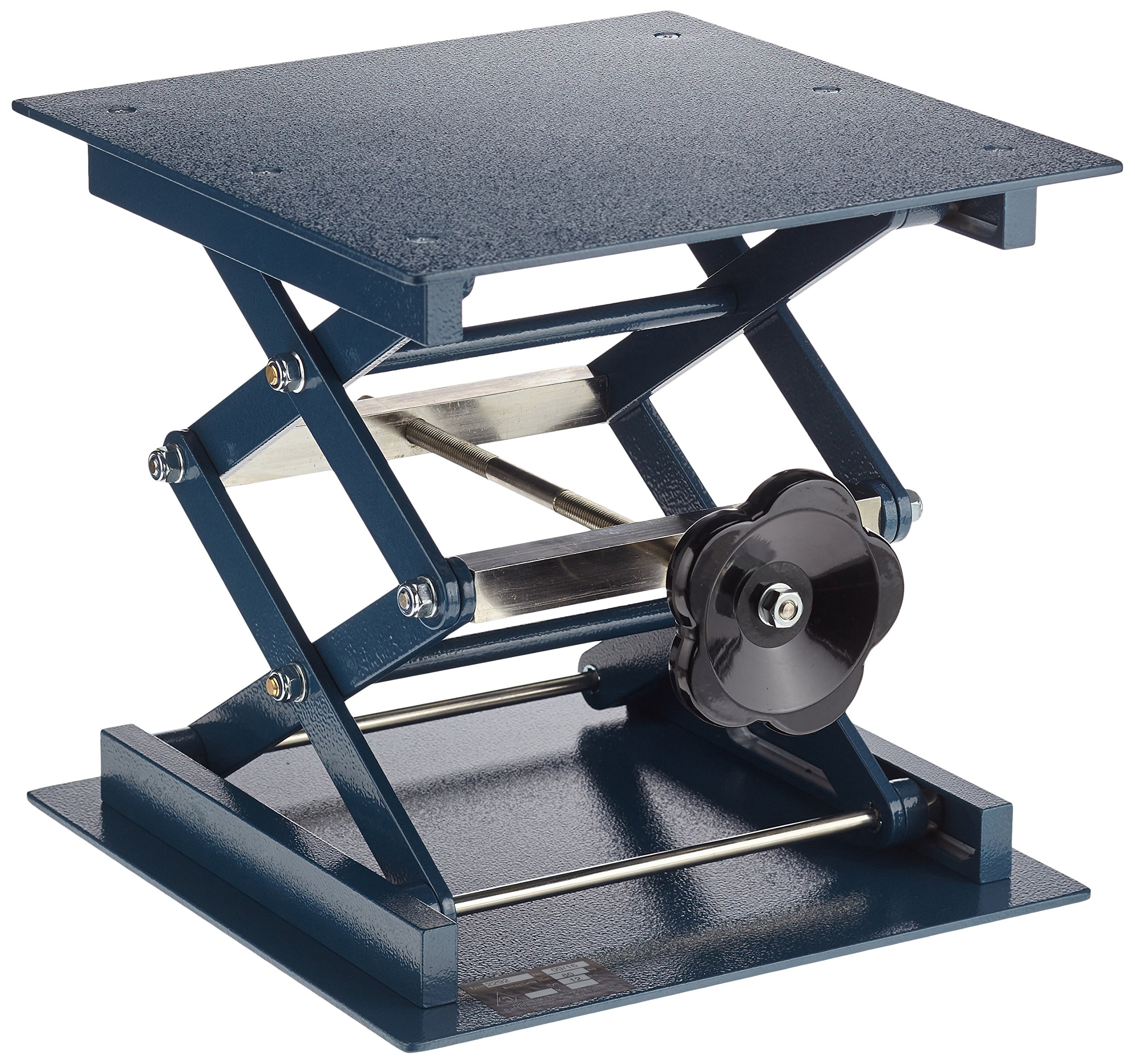 neoLab E-1709 Labor-Hebebühne, Leichtmetall pulverbeschichtet, 300 mm x 300 mm