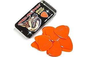 Brain Teasing Picks: Snarling Dogs Brain Picks for Precise Guitar Playing