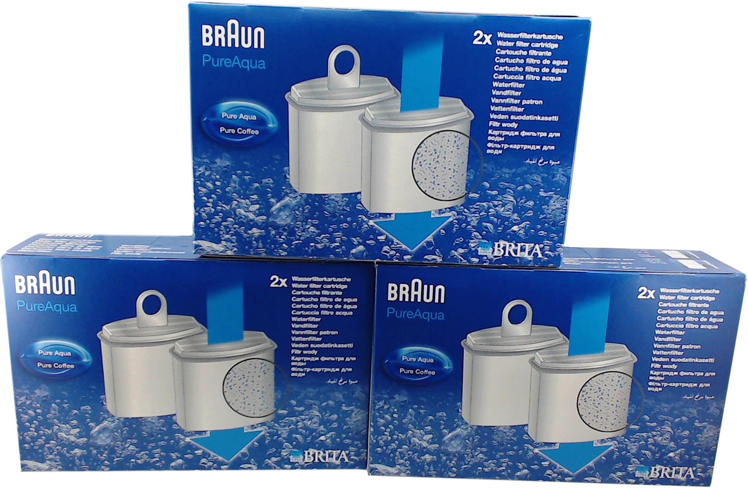1 Year Supply Braun KWF2-6PK Water Filter