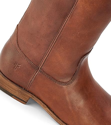 Miniatura 8 de Frye Melissa Button 2 - Botas altas con estilo ecuestre para mujer, hechas de cuero vintage y resistente con herrajes de metal antiguo y suela de