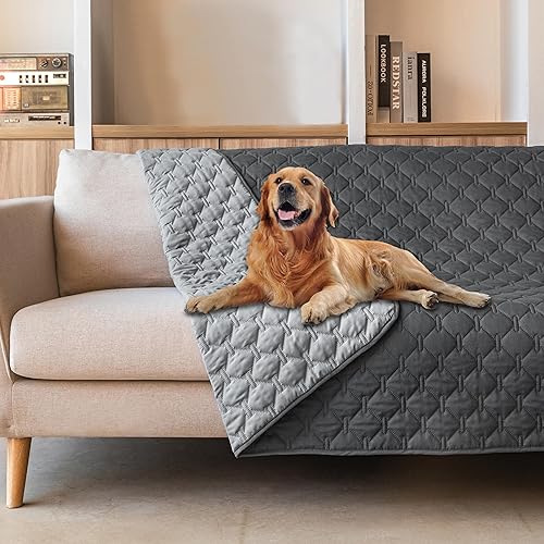 gogobunny 3X Stronger Waterproof Pet Blanket, Scratch Proof Furniture Protector