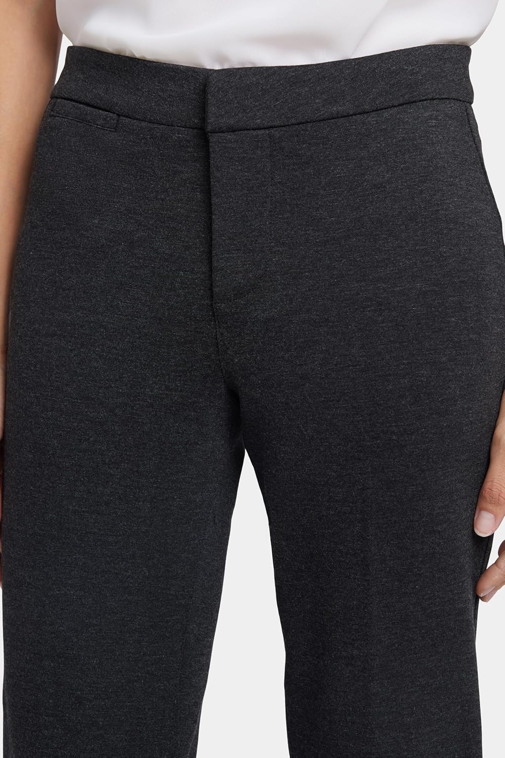 NYDJ Womens Slim Trouser Pants with Ponte Knit | Office Work Pants for Women - Image 6