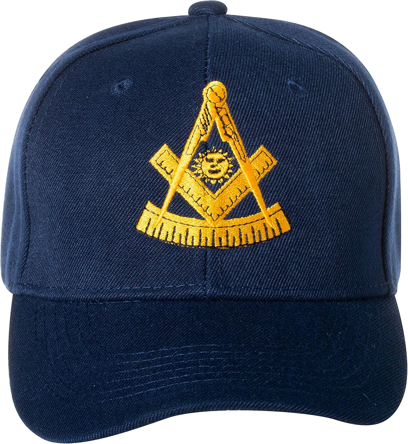 Artisan Owl Past Master Mason Embroidered Adjustable Men's Baseball Cap