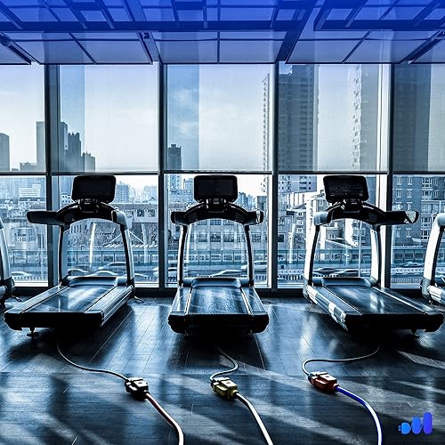 Miniatura 7 de Maximm Cable de extensión de 25 pies, cable de extensión para exteriores, calibre 16, cable de extensión resistente (negro, blanco y verde) con