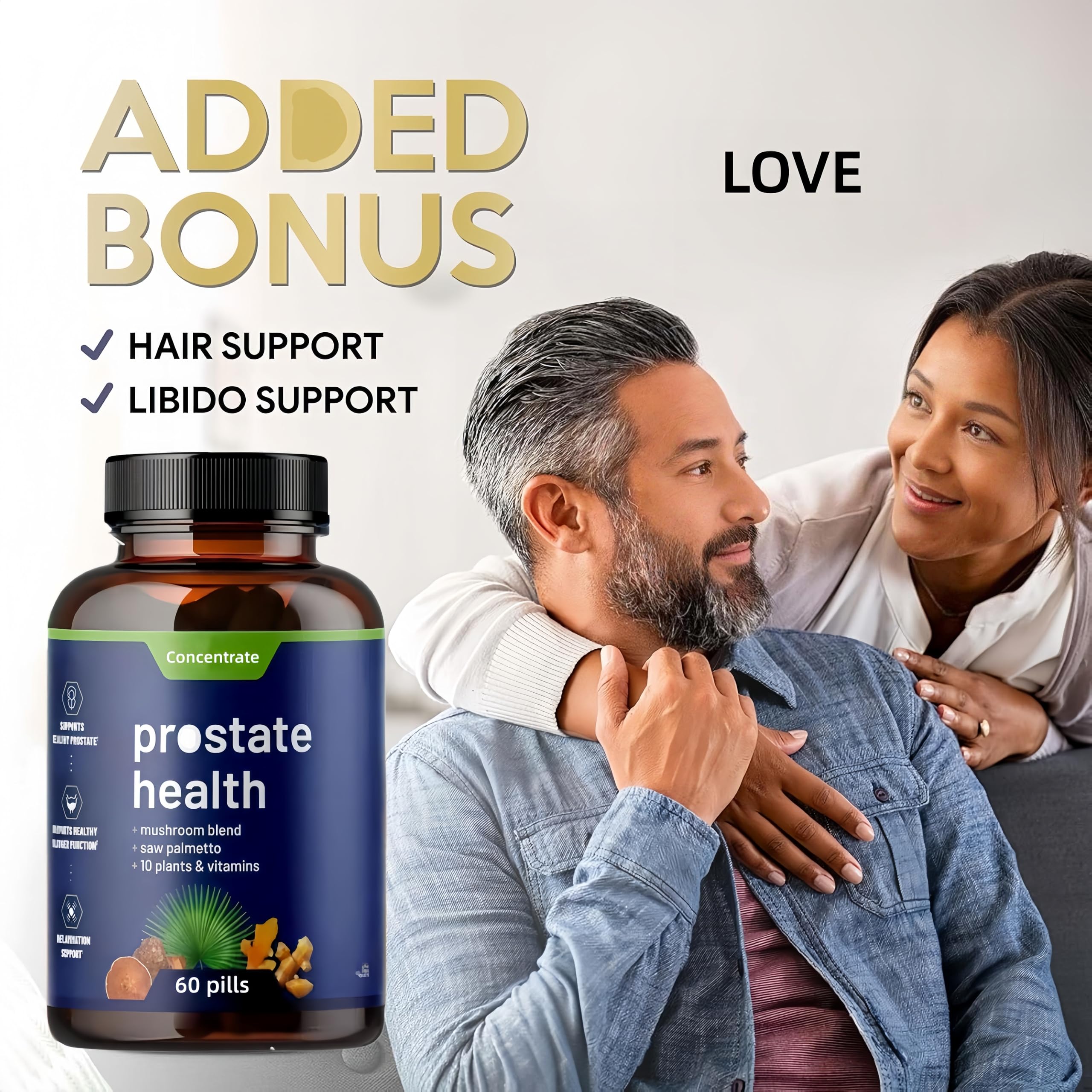 Estratti Extra Forti di Pygeum e Saw Palmetto - per il Supporto del Tratto Urinario, Promuovendo la Salute dei Capelli - Integratore Erboristico con Zinco, Beta-Sitosterolo e Semi di Zucca