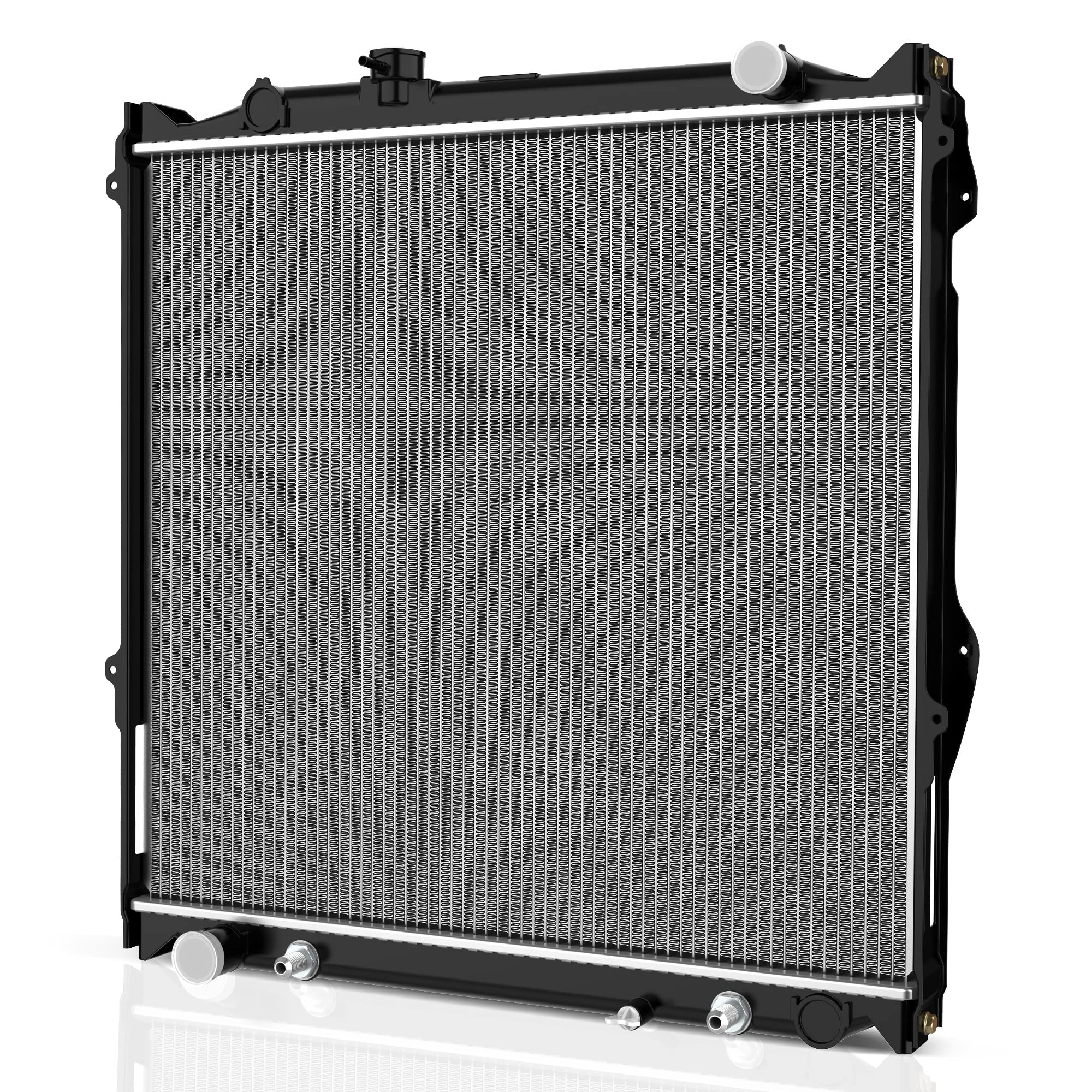DWVO Radiator Complete Radiator Compatible with 1996 1997 1998 1999 2000 2001 2002 4Runner V6 3.4L 1996-2000 4 Runner L4 2.7L