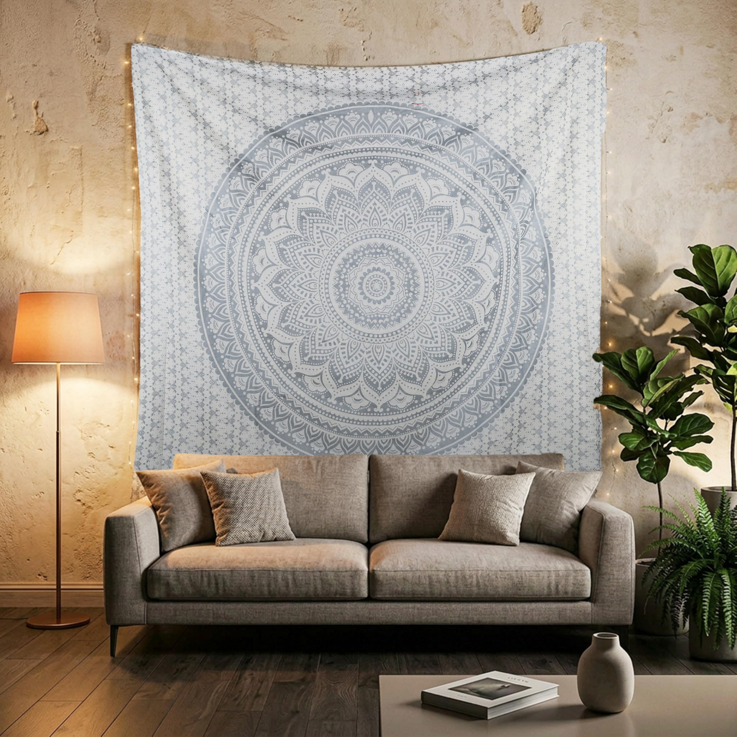 Ombre Mandala Tapestry - Boho Wall Decor -15 Ombre Mandala Tapestry - Boho Wall Decor -15