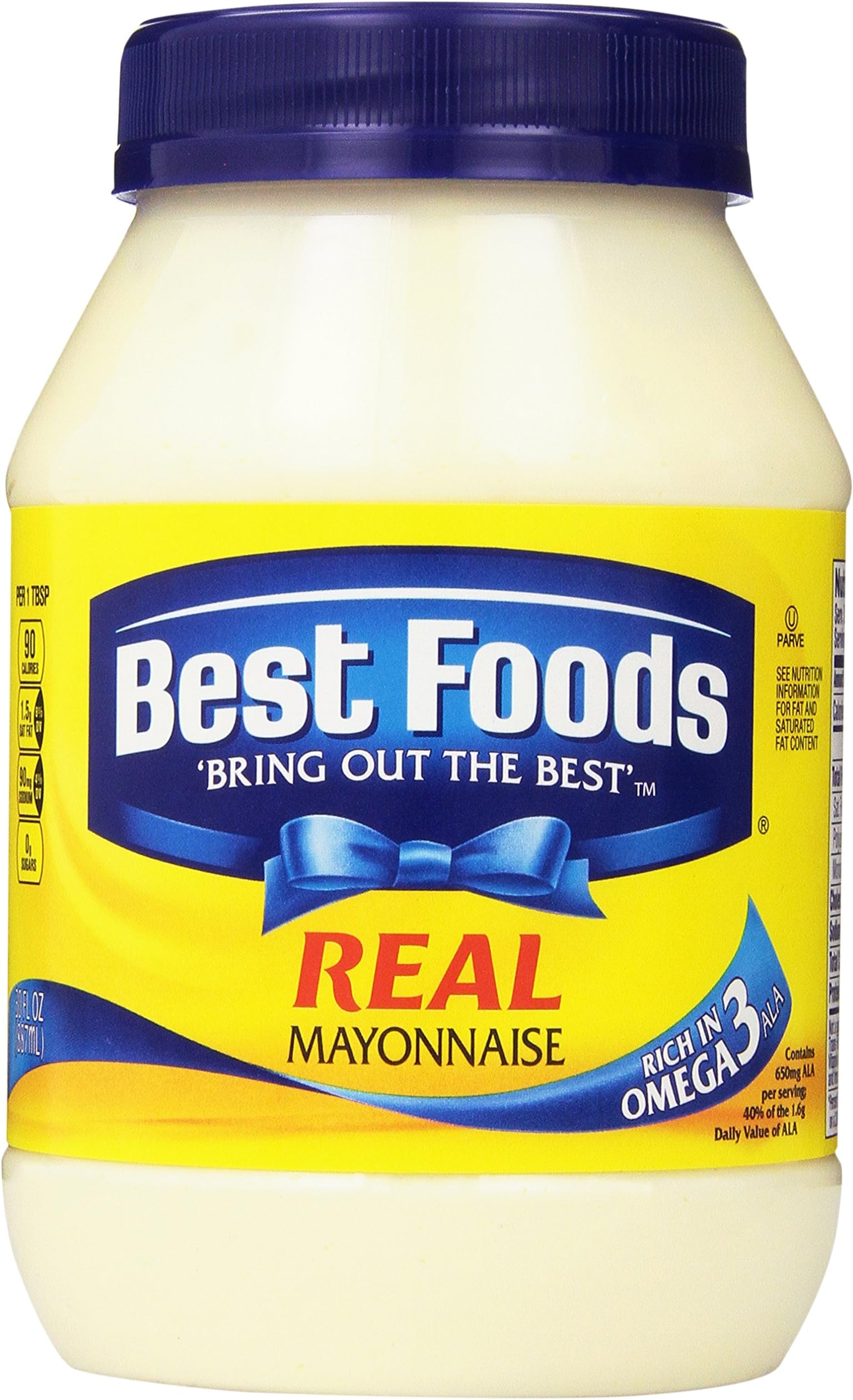 Best Foods REAL Mayonnaise - BONUS! 30oz jar (2 jars)