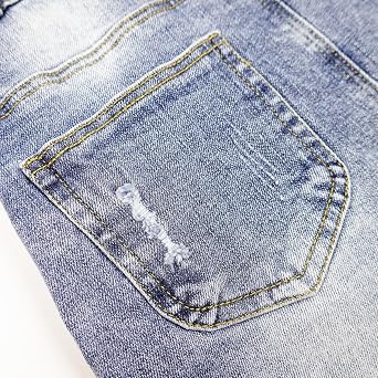 KIDSCOOL SPACE Girls Denim Skirt,6-14T Little Big Girls Ripped A-line Jean Overall Dress