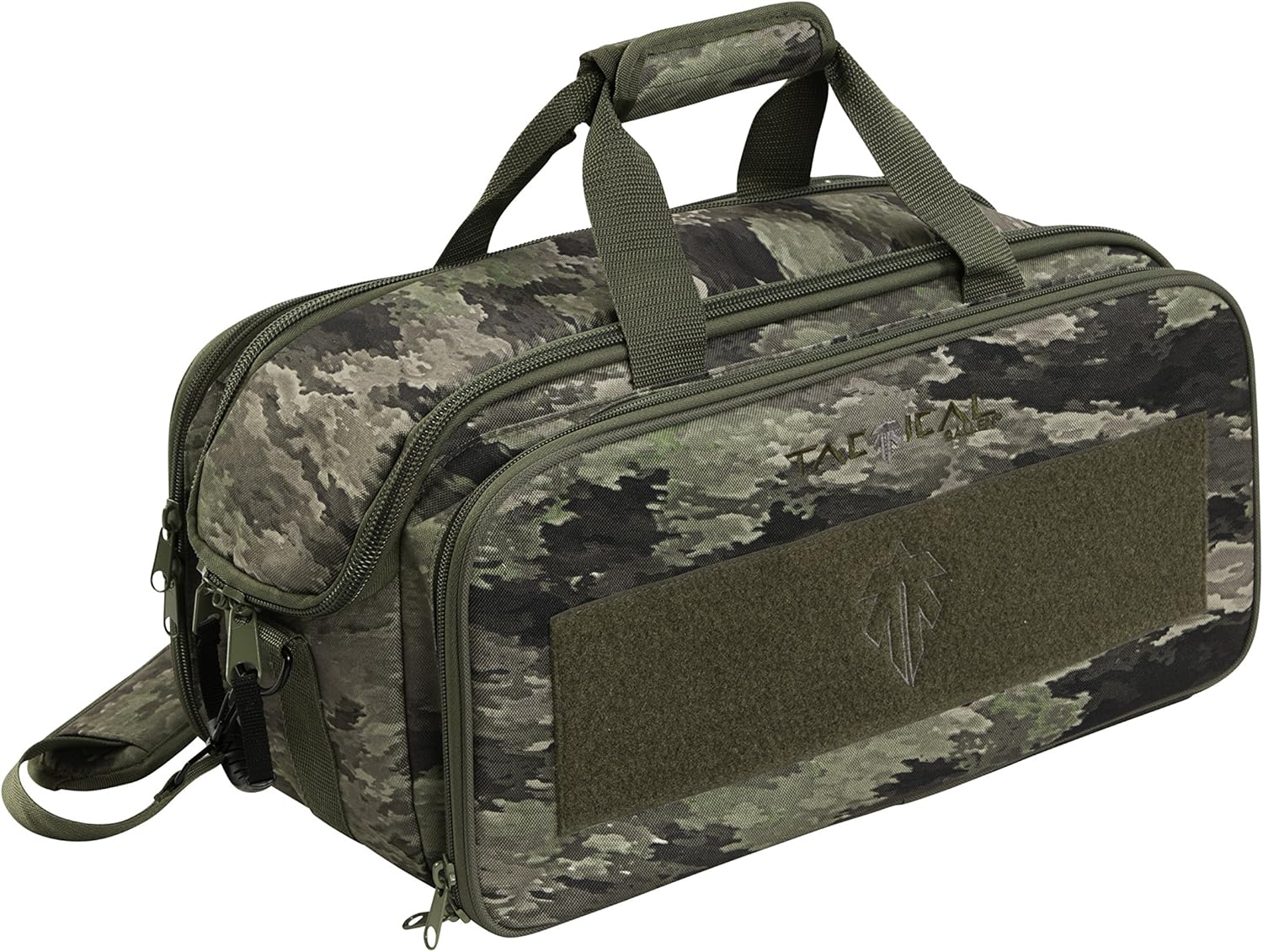 Allen Company Tac-Six Tactical Pistol Case - Soft Handgun Bag - Black and Camo, Battalion 10IN