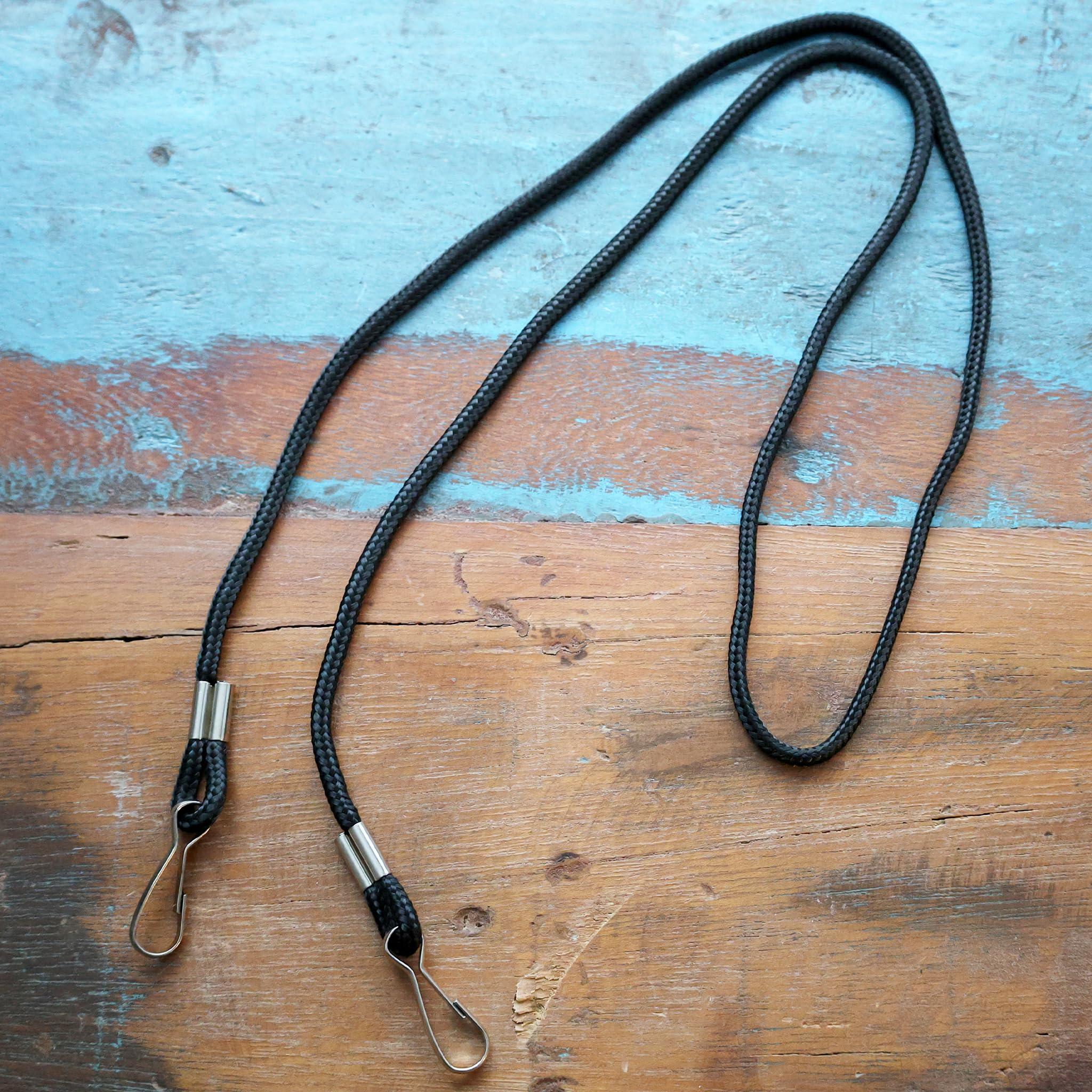 100 PACK – Double Clip Lanyards für besondere Anlässe (Zwei Haken/offene Enden) von Specialist ID