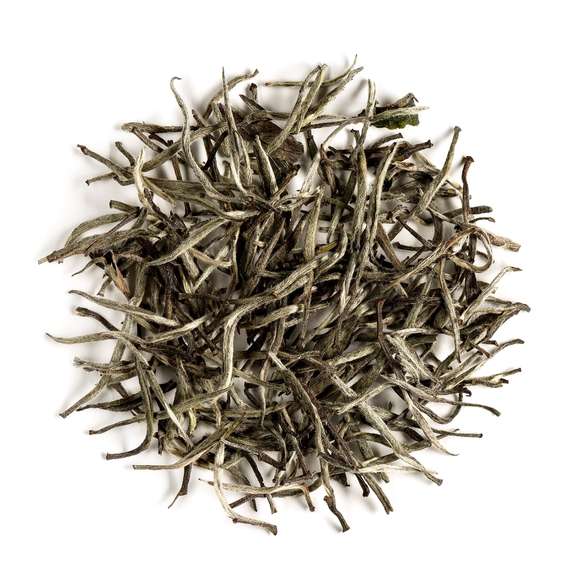 Baihao Yinzhen Thé Blanc Chine - Aiguilles D'argent Thé Chinoise - Silver Needle - Bai Hao Yin Zhen 15g | aux arômes délicats de miel et de fleurs pour une dégustation raffinée