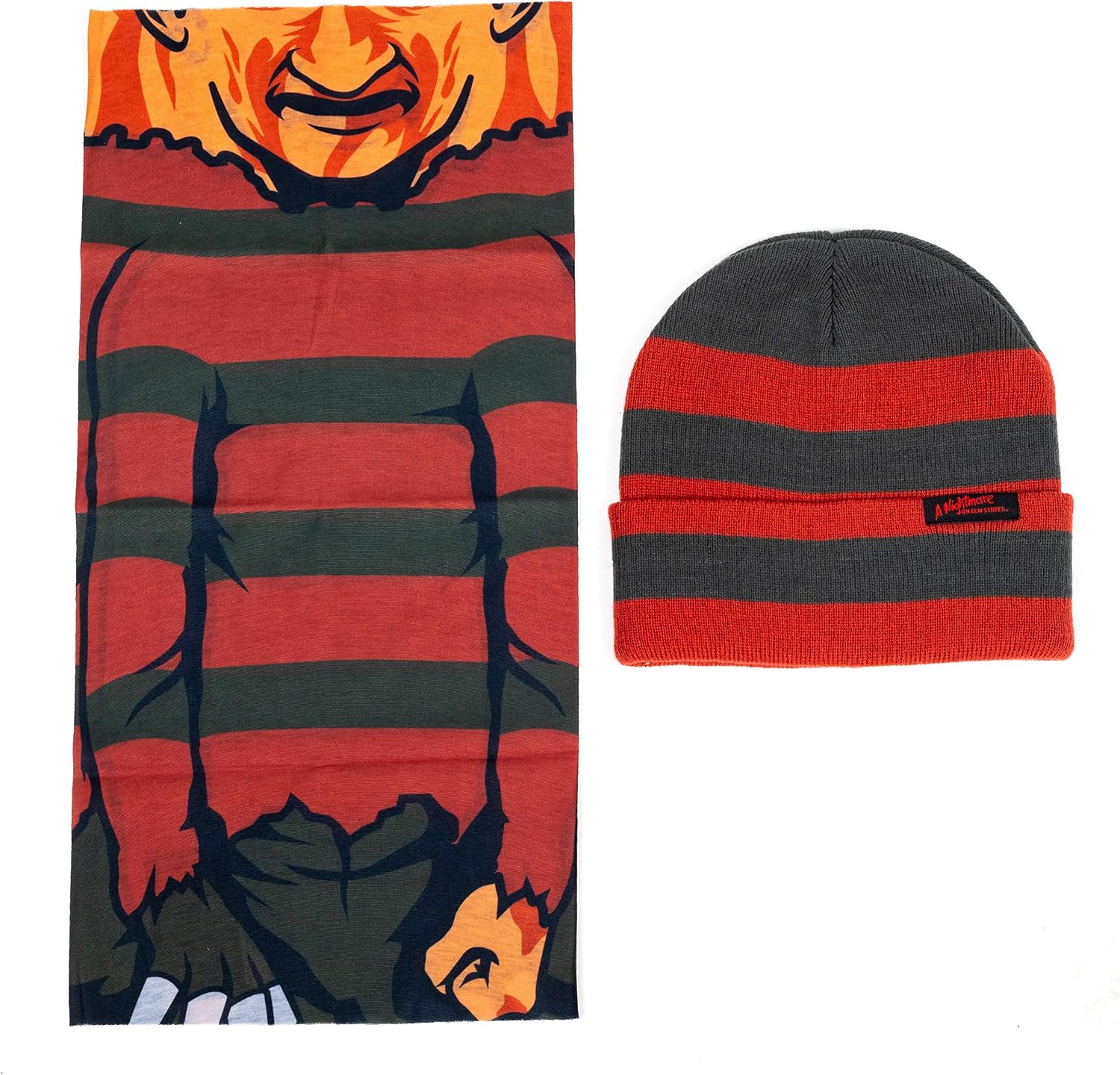 Nightmare On Elm Street Beanie & Gaiter Combo