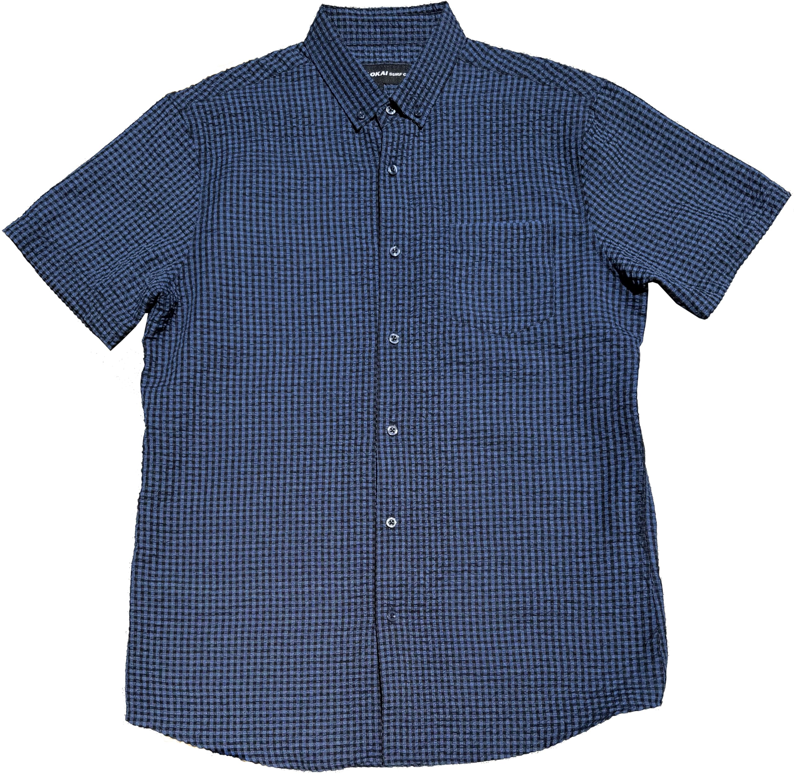 Molokai Surf Button Down Slim Fit Hawaiian Short Sleeve Shirts