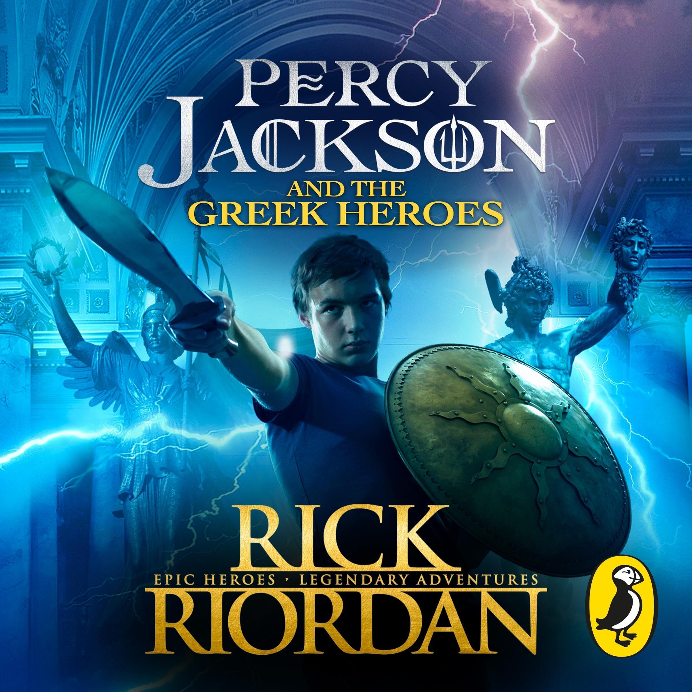 Cover art for Percy Jackson and the Greek Heroes