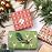 RUSPEPA Christmas Wrapping paper - Brown Kraft Paper with Red and Green Pattern For -Christmas Elements Collection-6 Roll-30Inch X 10Feet Per Roll