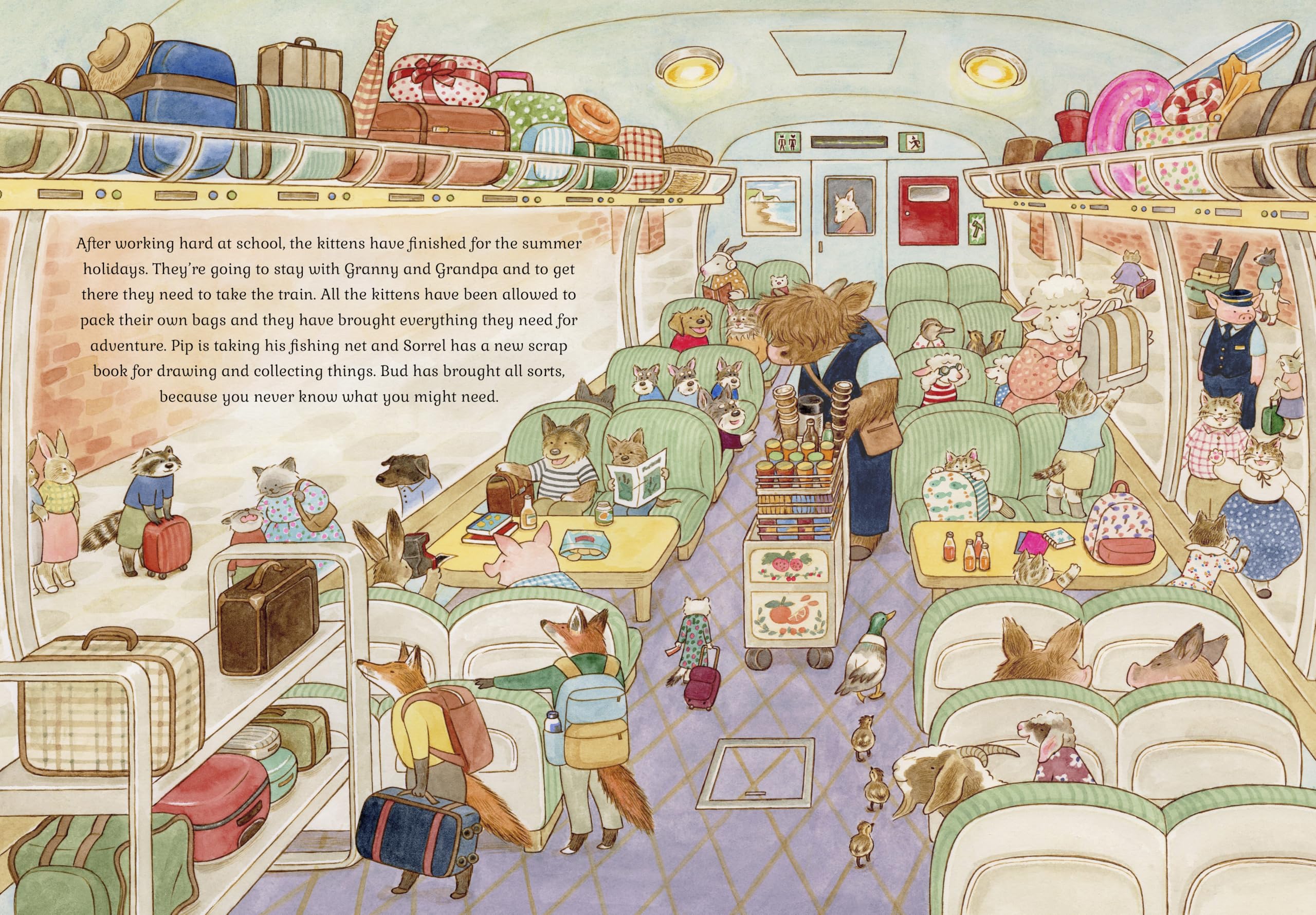 Cat Family Four Seasons: A Lift-the-Flap Book with over 140 Flaps (3) (The Cat Family)