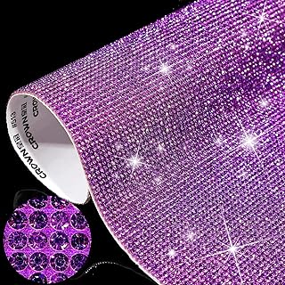 12000 Pieces Bling Bling Rhinestone Sheet Rhinestones Sticker DIY Car Decoration Sticker Self Adhesive Glitter Rhinestones...