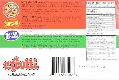 Miniatura 2 de Caramelos de goma Gummi Pizza de e.fruitti, 48 unidades (peso neto 26 onzas)