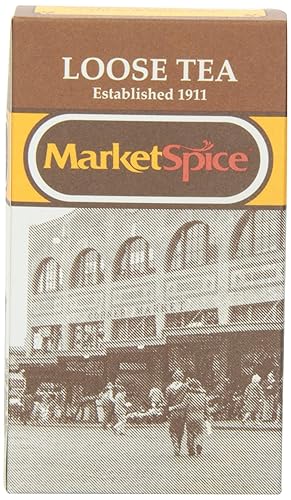 MarketSpice Té suelto, canela y naranja, nuestro té exclusivo, 4 onzas