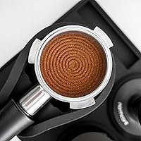 Vista 2 de Normcore Tamper para Espresso de 51 mm con base ondulada - Tamper con resorte - Muelles de repuesto de 15 lb / 25 lb / 30 lb - Mango y soporte