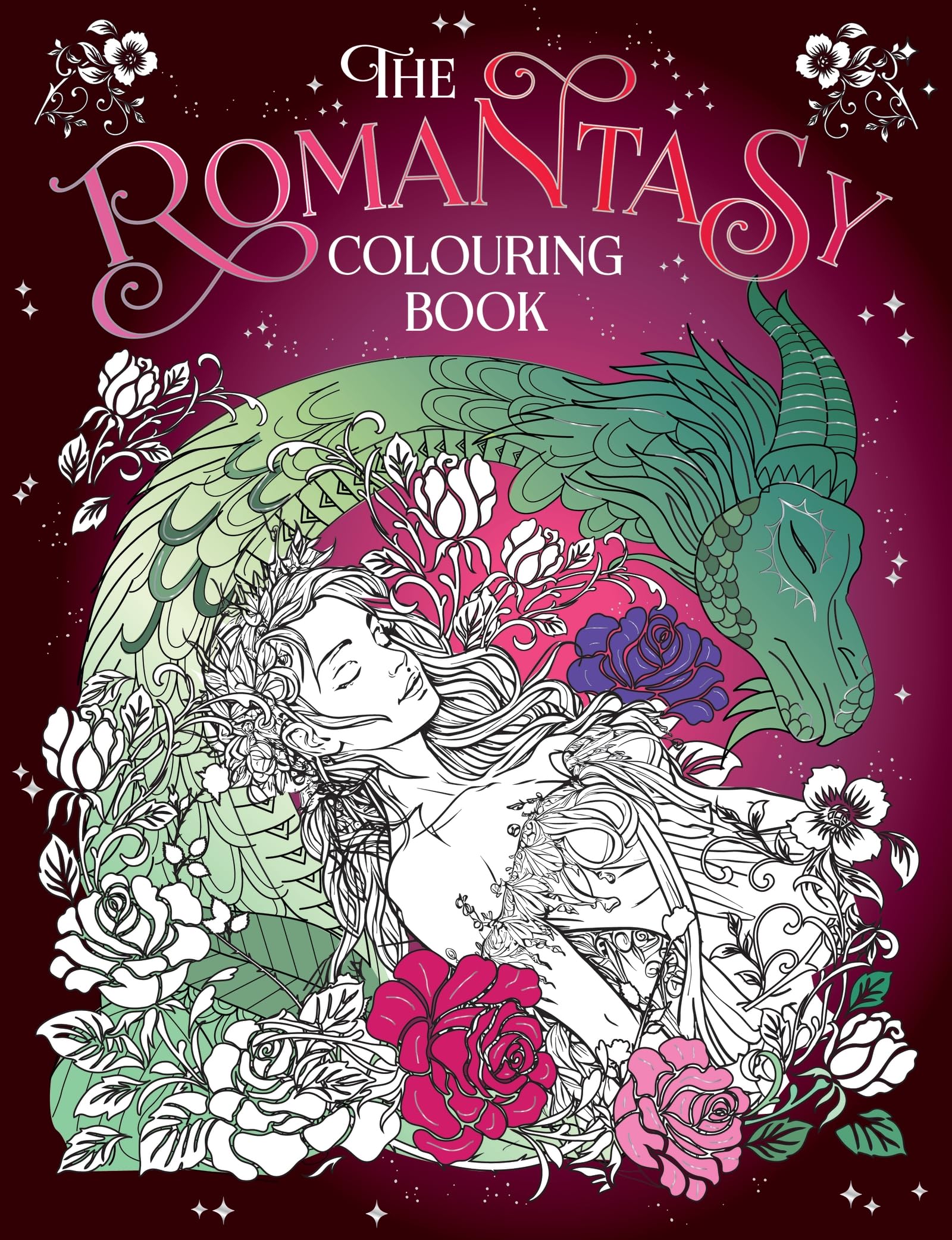 The Romantasy Colouring Book: A Fantastical Journey of Colour and Creativity