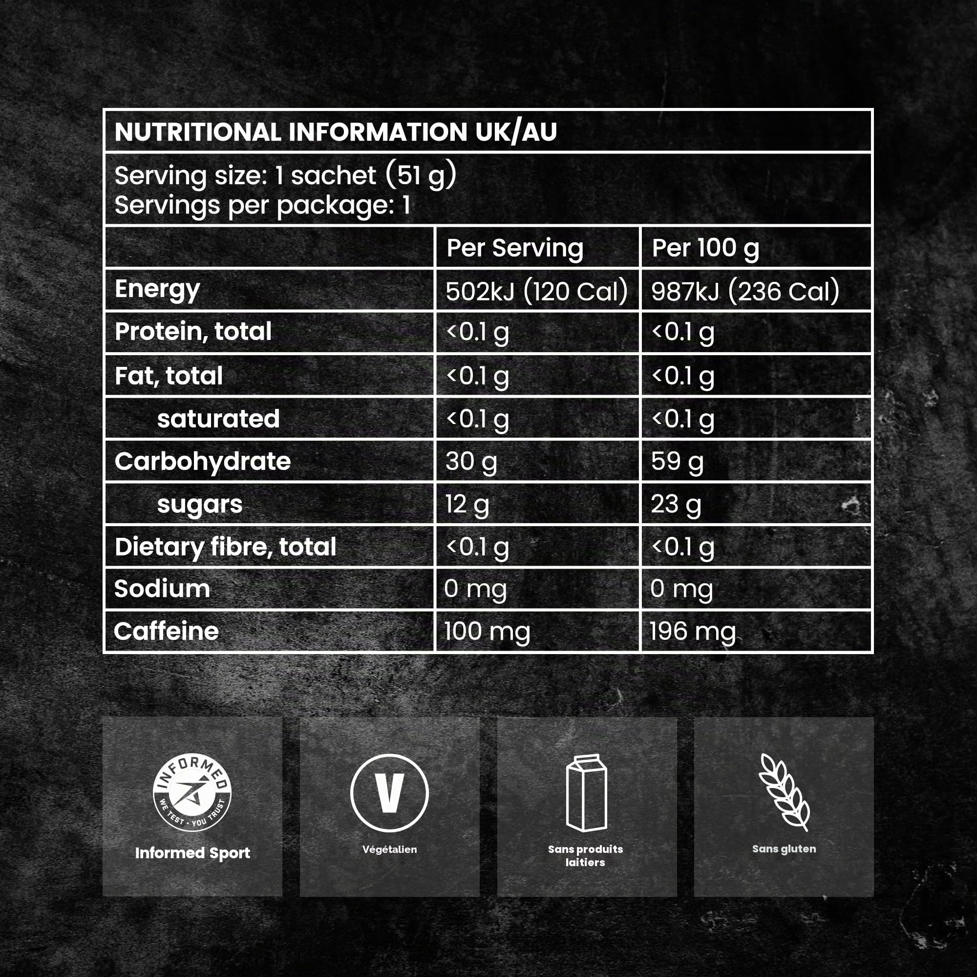 Precision Fuel PF30 Caffeine Energy Gel - Gels énergétiques au goût doux pour les athlètes d'endurance, 30 g de glucides, faciles à digérer (Pack of 15)