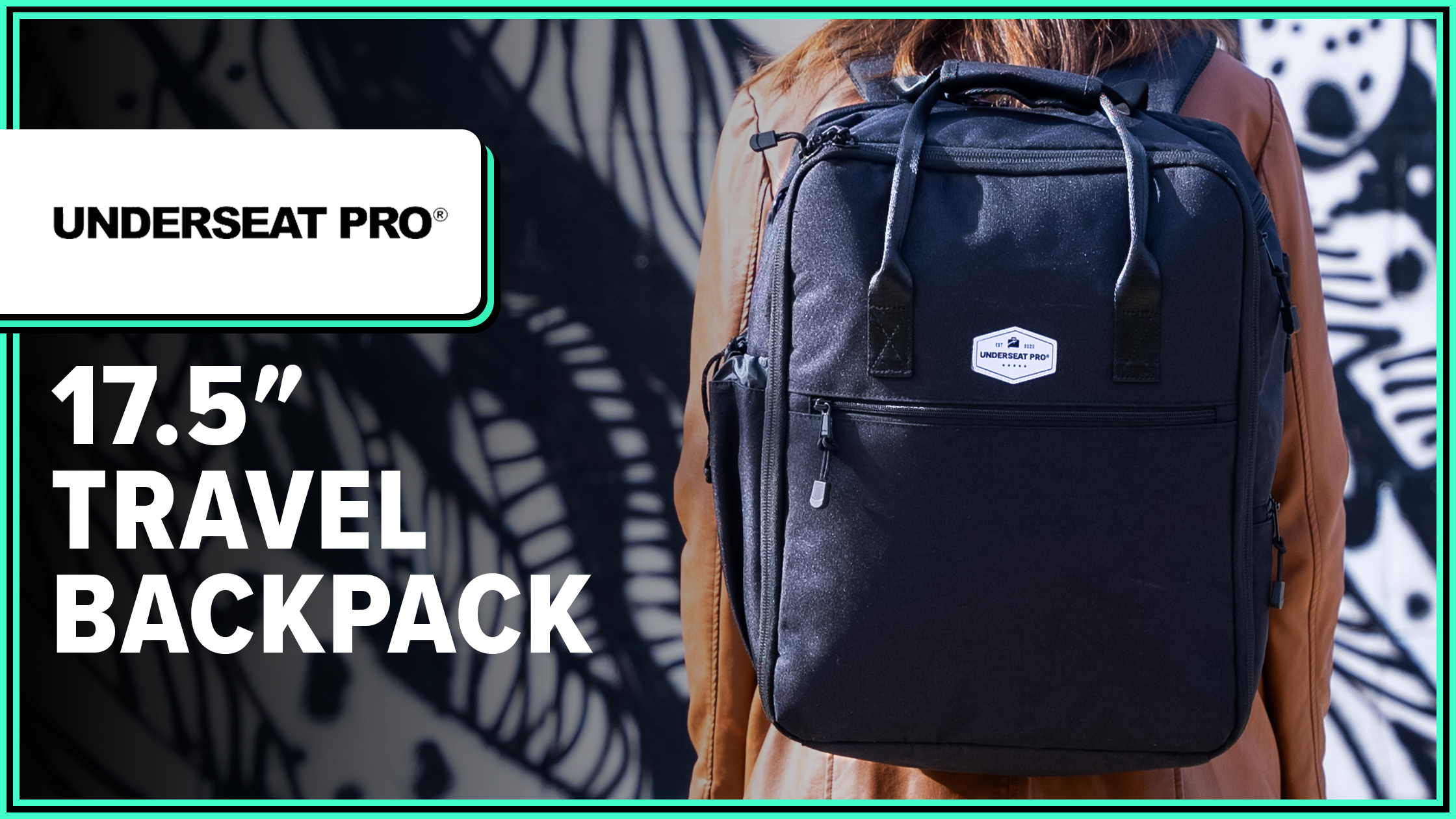 Watch UNDERSEAT PRO 17.5'' Travel Backpack Review on Amazon Live