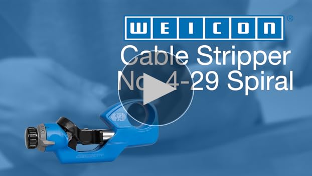 WEICON Cable Stripper No. 4-29 Spiral | For Thick Cables