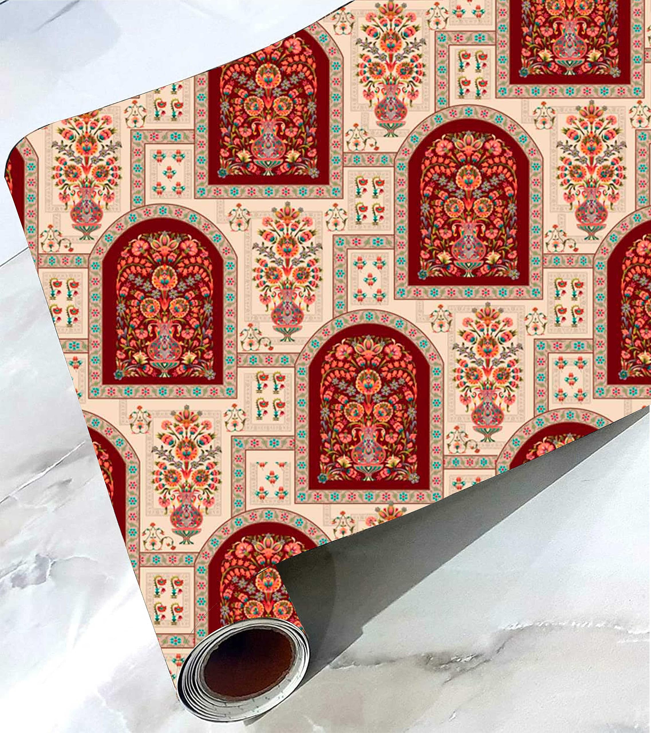 CABANA HOMES PVC Self-Adhesive Wallpaper, 45 x 125 cm (6 sq. ft) Made in India (B0CFRBD6NB) Amazon Price History, Amazon Price Tracker