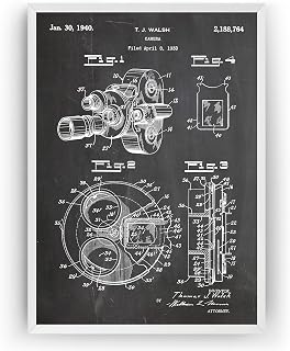 Magic Posters Camera Colour Filter 1940 Patent Print - Film Making Photography Photographer Poster Giclee Art Wall Decor Vintage Blueprint Gift - Frame Not Included