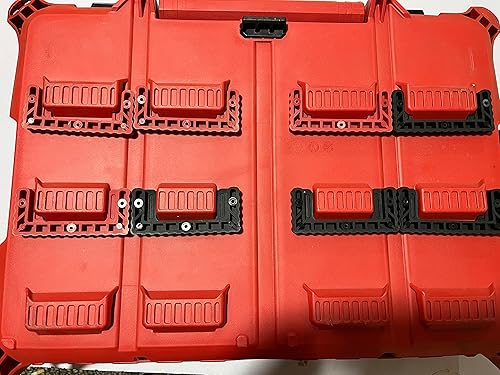 Miniatura 3 de 30 unidades para tacos Milwaukee Packout, tacos compatibles con sistema de embalaje Milwaukee, sistema de almacenamiento MountTool Box en cualquier
