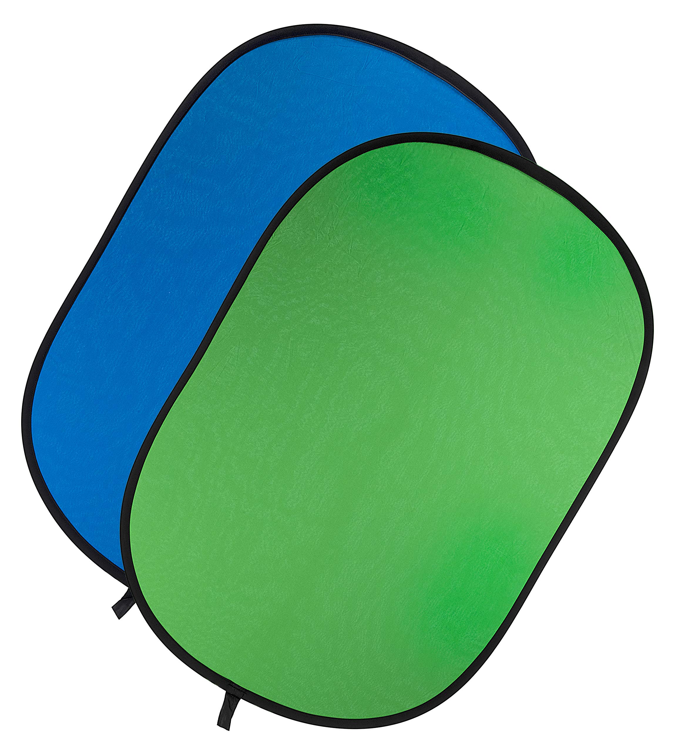 Fotodiox Chromakey Green and Blue Jacket Cover, fits 40x60 5-in-1 Oval Reflector Pro Collapsible Disc Kit Collapsible