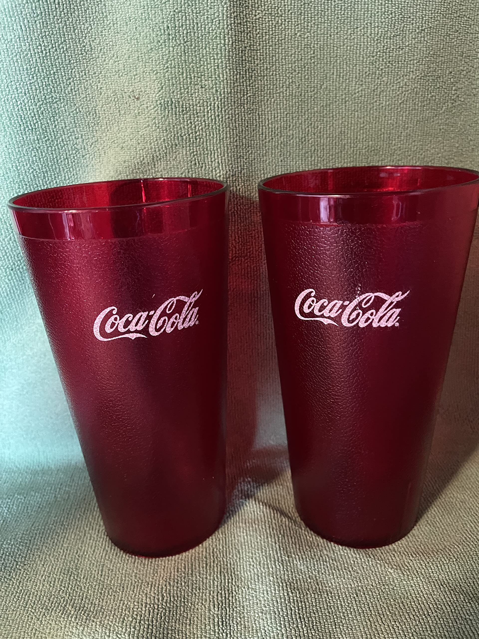 Dr. Pepper New (1) Restaurant Clear Plastic Tumblers Cups 24 oz Carlisle