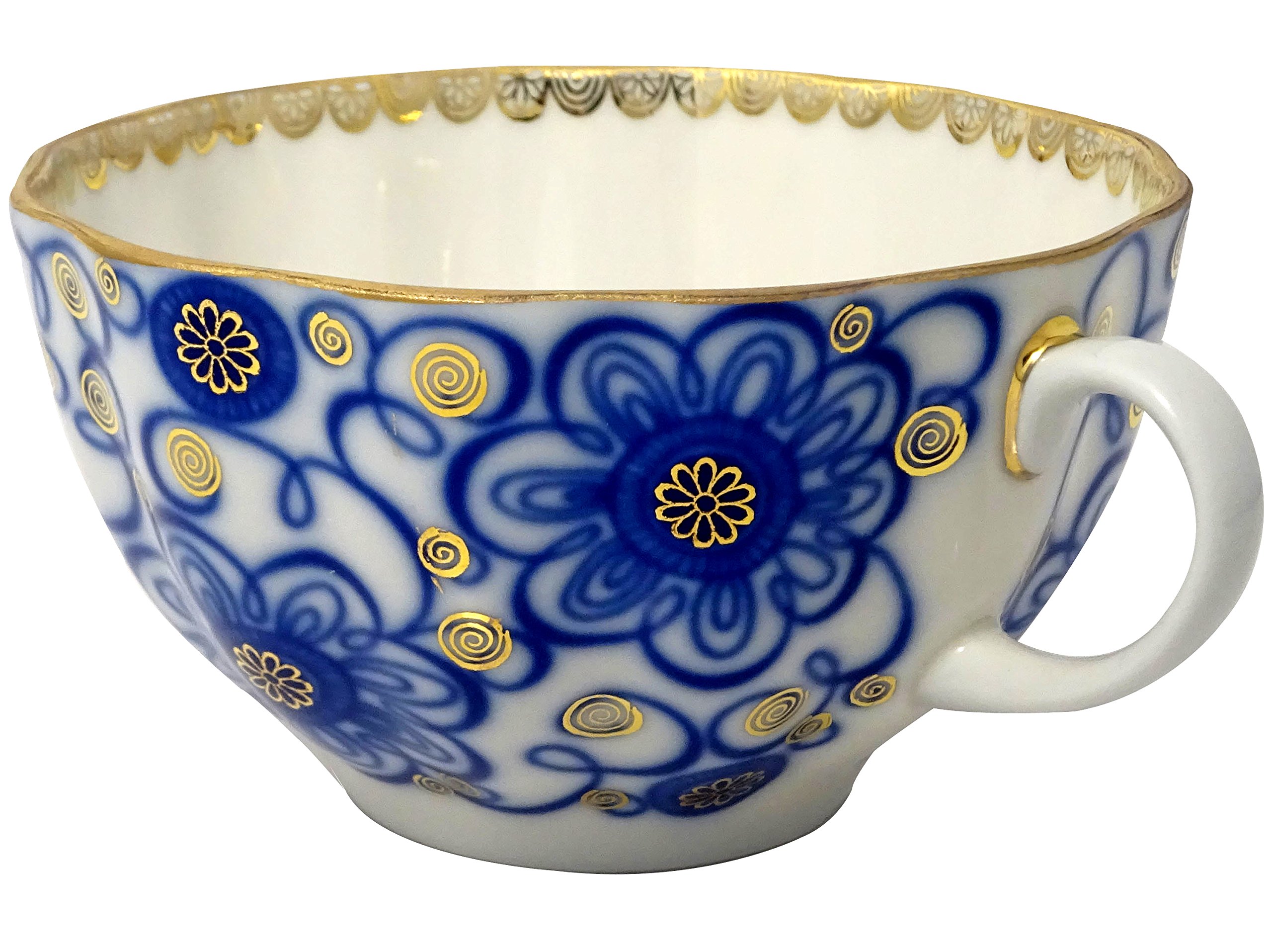 Lomonosov Imperial Porcelain Bindweed Drinkware Teaware Cups Collection (Tea Cup)