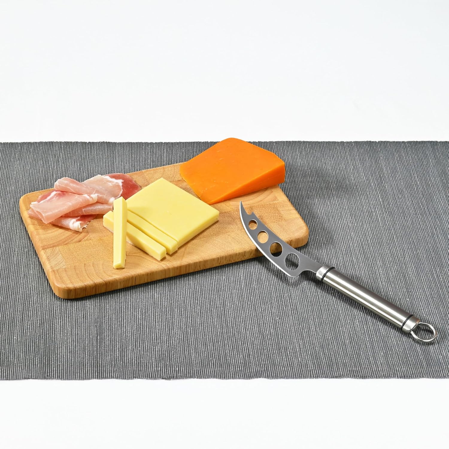 Swanson Shoji EB-101 Wooden Board, S, Rubber Wood, Approx. Width 7.9 x Depth 4.9 x Height 0.6 inches (20 x 12.5 x 1.5 cm), End Grain Board, Natural