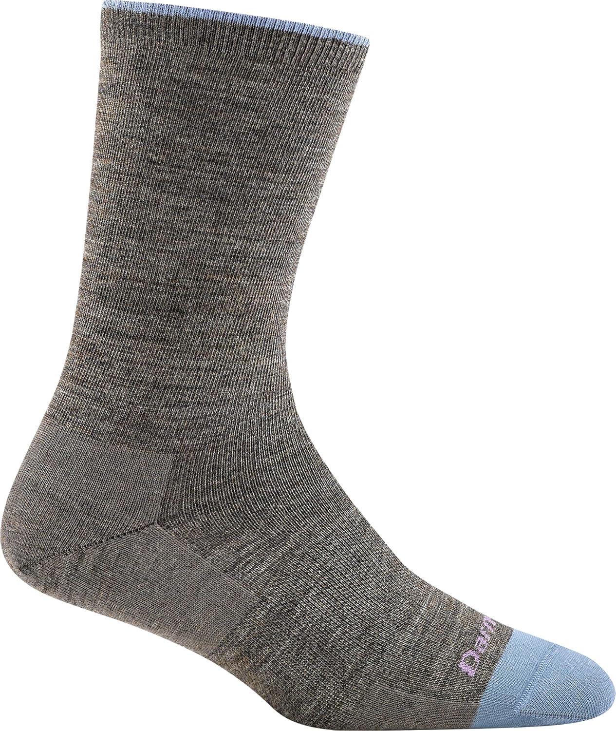 Darn Tough Women's Solid Basic Crew Lightweight Sock (Style 6012) -