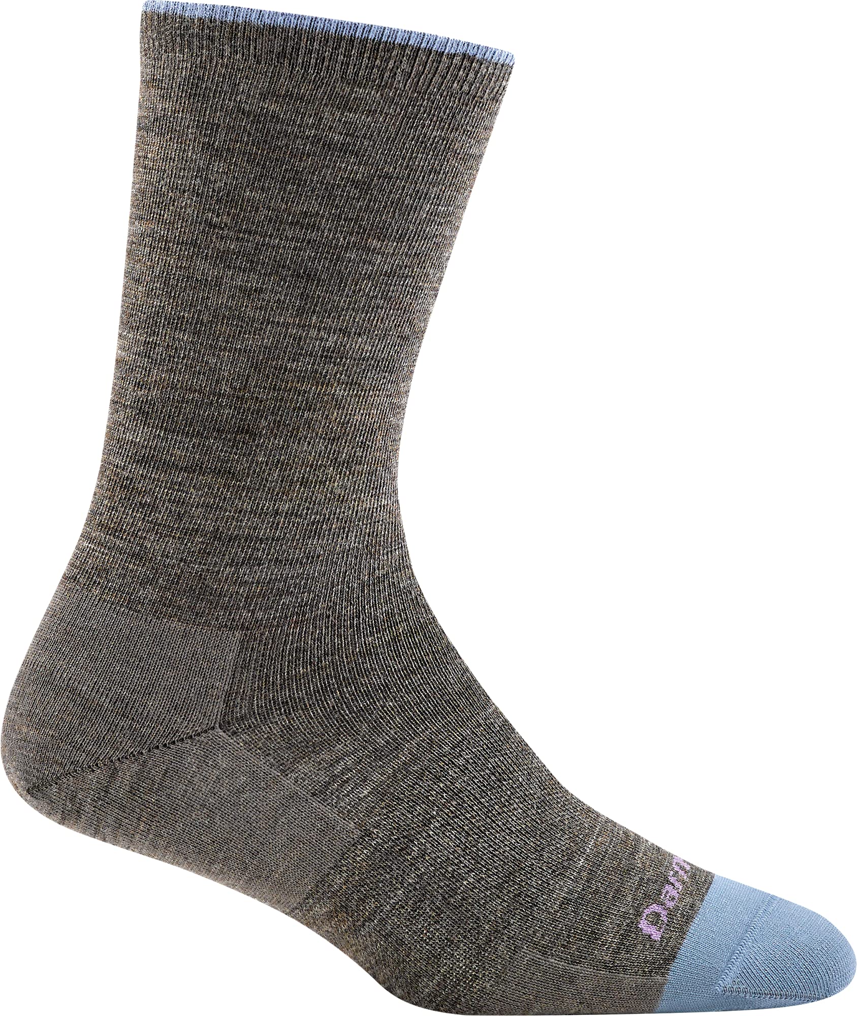 Darn Tough Women's Solid Basic Crew Lightweight Sock (Style 6012) -