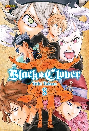 Black Clover vol. 8 — capa da edição Panini