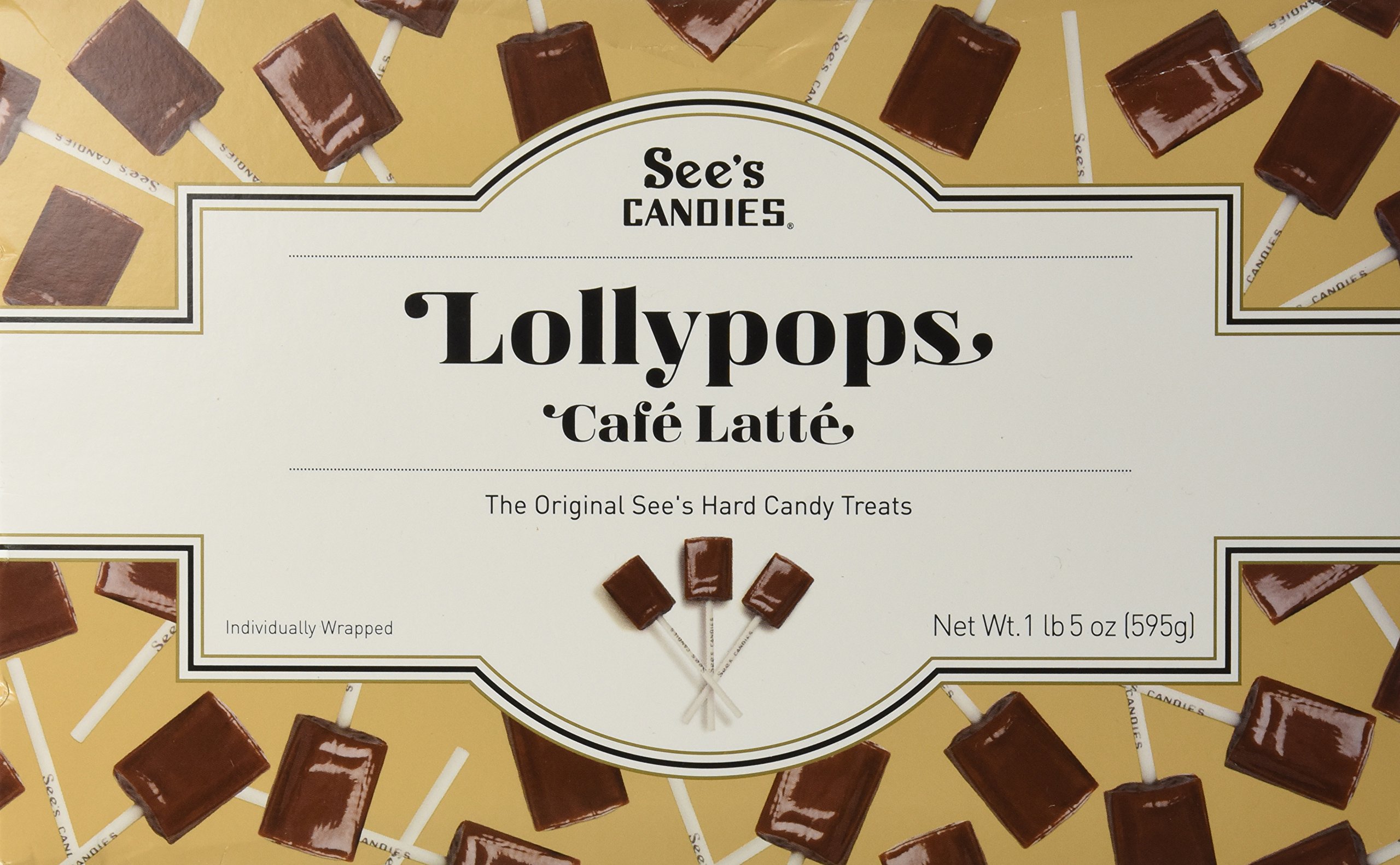 1 Lb. 5 Oz. Cafe Latte Lollypops