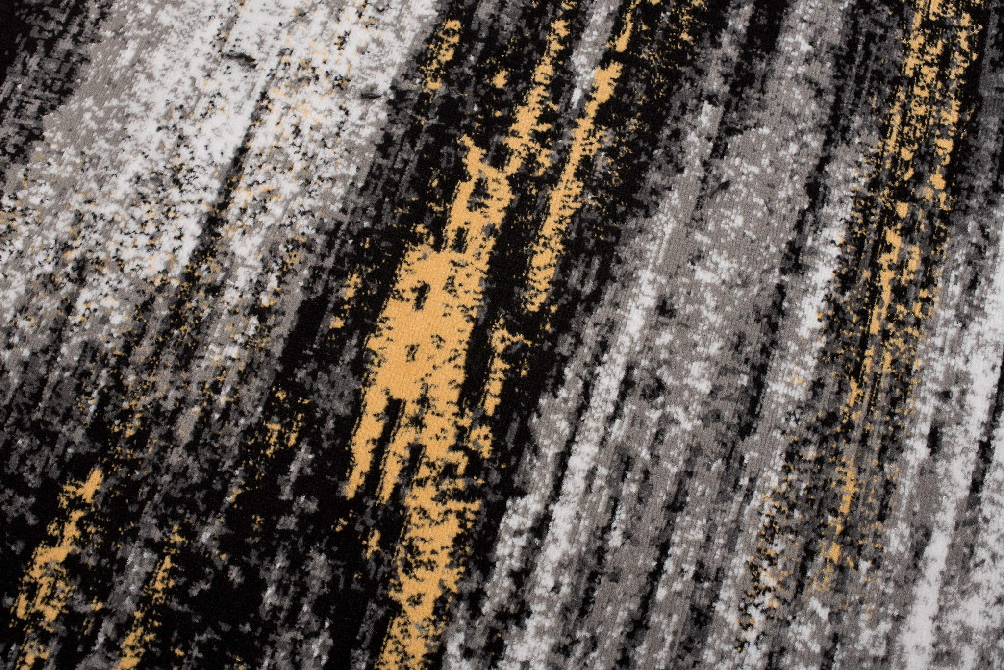 HUGEAR Bruin Grijs Vloerkleed Woonkamer Modern Abstract Tapijt 180x270cm Antislip Machinewasbaar Groot Vloerkleden Slaapkamer Eetkamer Kantoor Kortpolige Tapijten