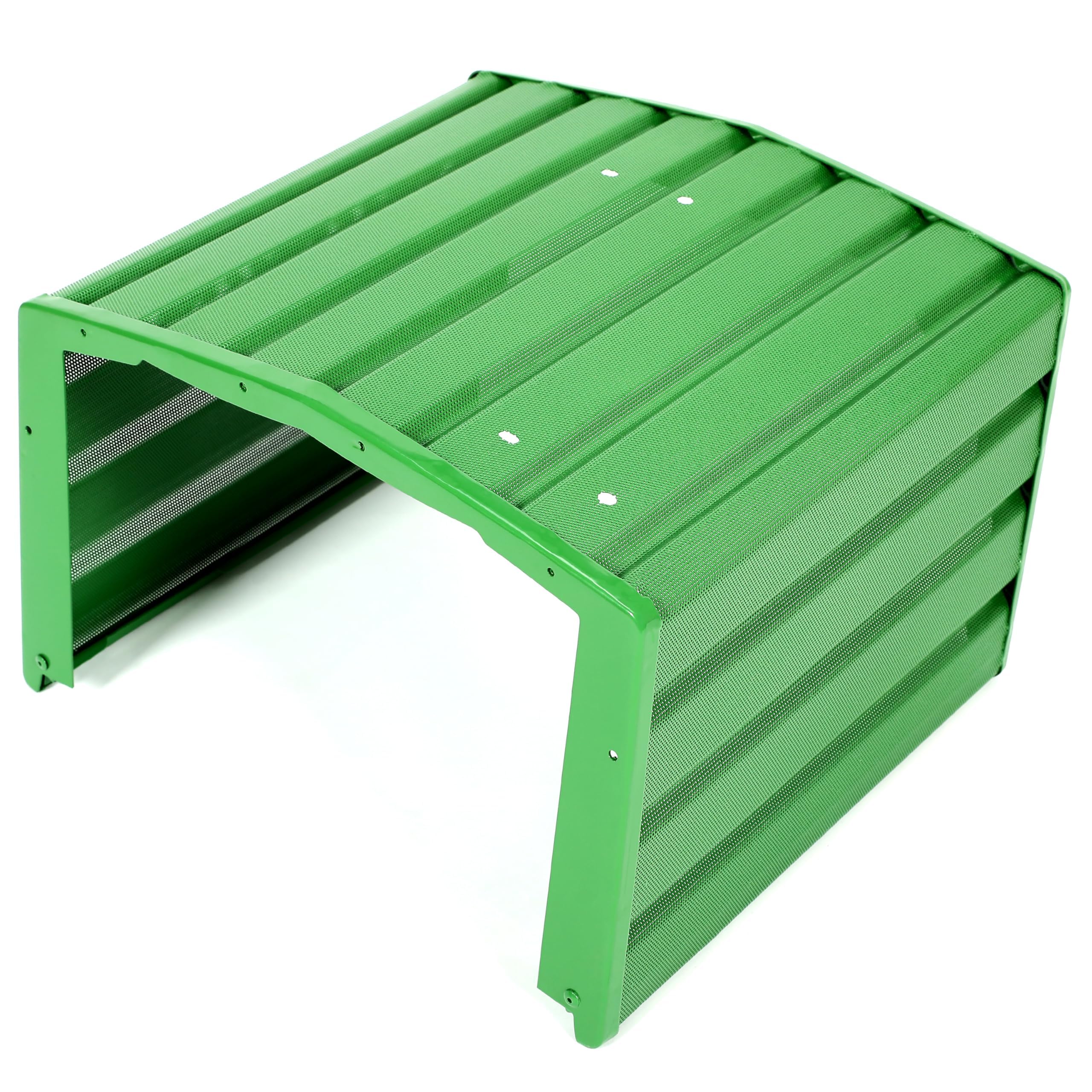 ECOTRIC Front Grille Compatible with John Deere Tractor 755 855 955 Replacement for AM107864 Mesh Hood Grille Guard