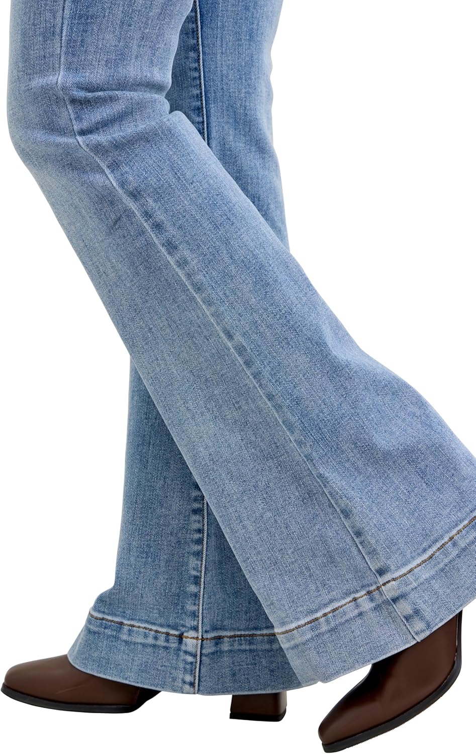 Judy Blue Womens Jeans - Mid Rise Flare - Image 5