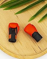 Vista 12 de AQKILO Guantes de boxeo mini marionetas de dedo, ¡elimina tu estrés! Weird Stuff Random White Elephant Gifts (dorado)