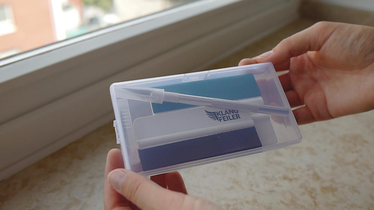 19-tlg. Folien Rakel Set Für Auto Wrap - Inkl. Filzrakel, Messer & Ersatzklingen