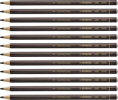 Lápiz marcador STABILO All - Caja de 12 - Marrón disponible en Yaxa Colombia