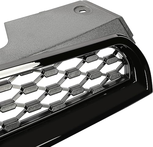 Miniatura 7 de KUAFU Rejilla superior e inferior compatible con Chevy Chevrolet Equinox 2010-2015, repuesto para GM1200622 25798744 GM1200621 25798747 de malla