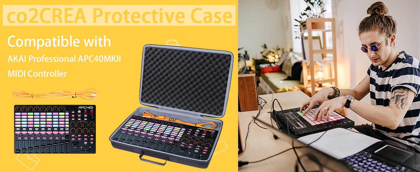 Amazon.com: co2CREA Hard Travel Case Replacement for Akai