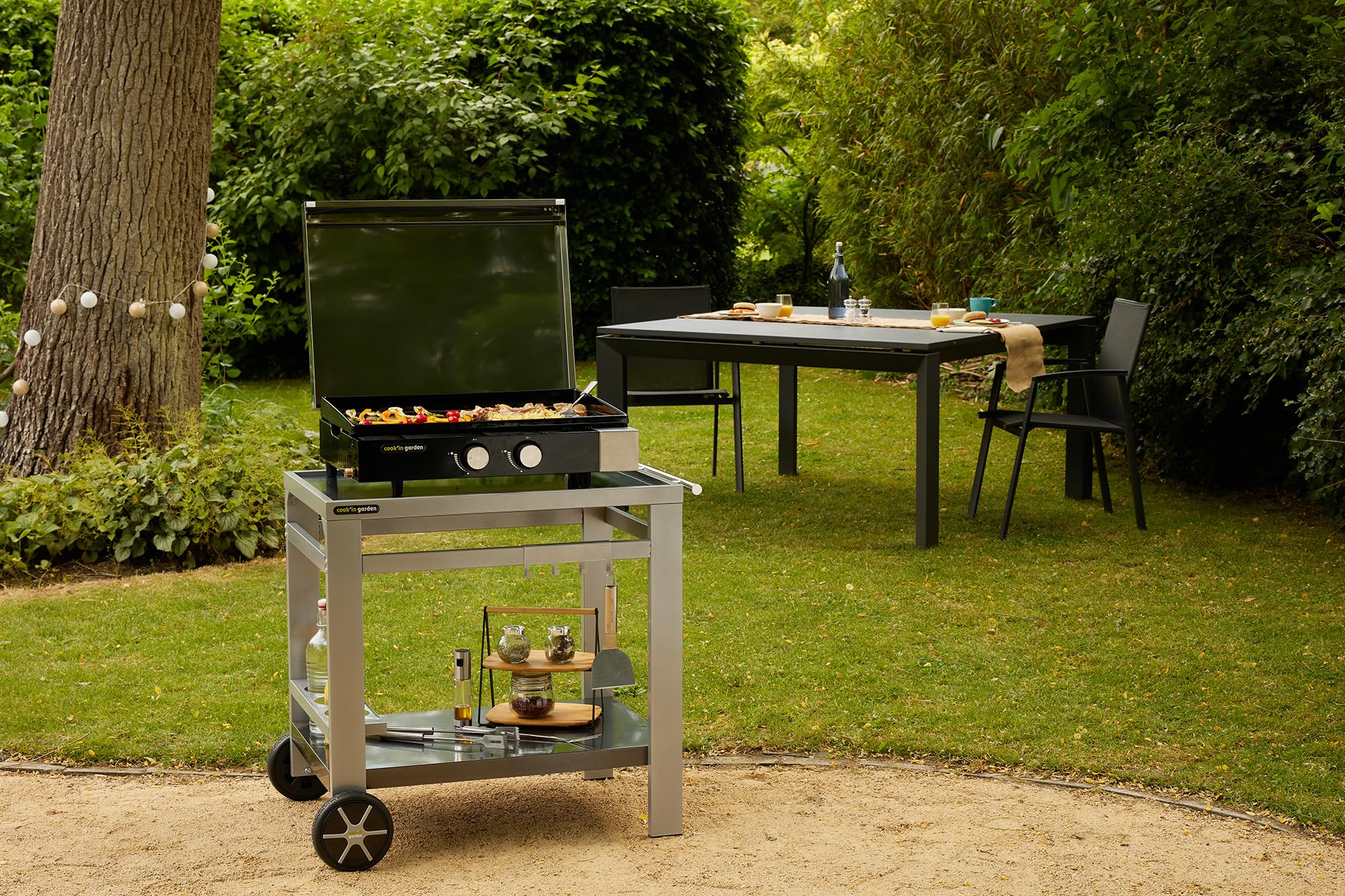 Cook'in Garden Carrito para Plancha MÉDIA M