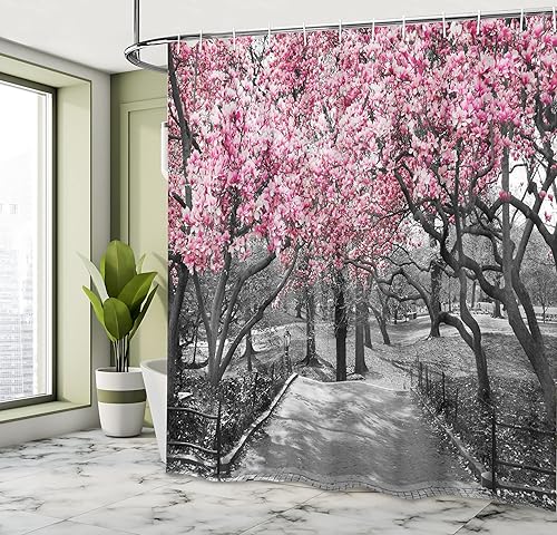 Miniatura 4 de Ambesonne - Colección de decoración, cortina para regadera de baño de poliéster